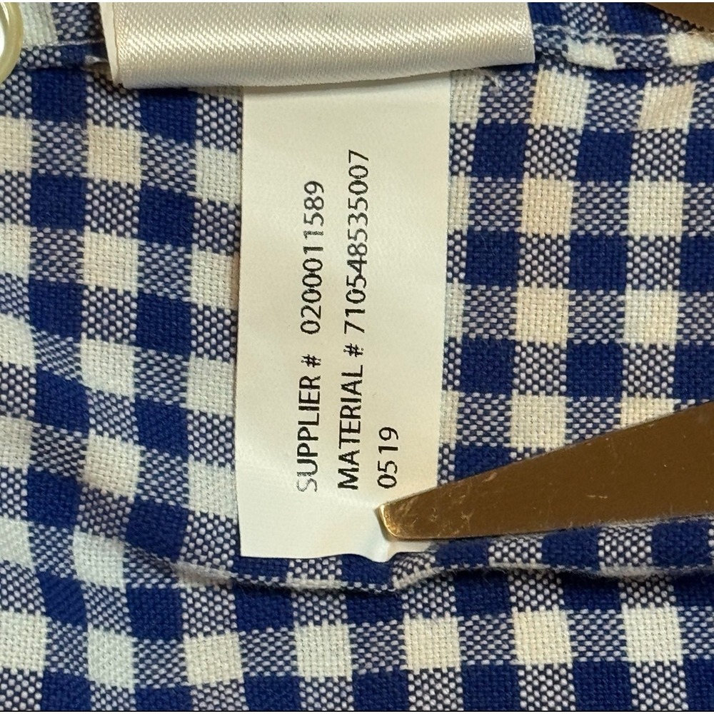 Polo Ralph Lauren Blue Check Flesh Pony Logo Casual Button Down Shirt‎ Men's XL - Picture 7 of 10